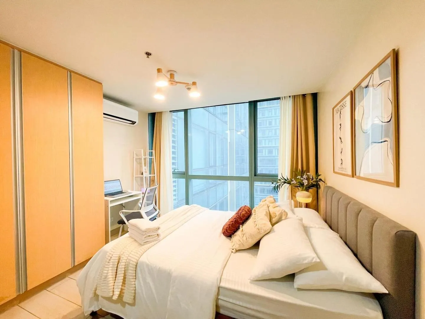 度假居 Luxury Bgc Condo Across Uptown Mall #Ournw19A 马尼拉 菲律宾